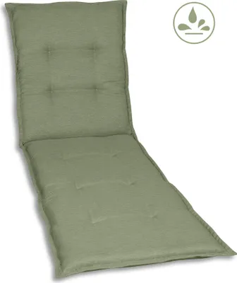 Produktbild von GO-DE Textil, Liegenauflage Rollliege, Einzelauflage, Farbe: hellgruen, Maße: 190 cm x 60 cm x 7 cm, Rueckenhoehe: 72 cm
