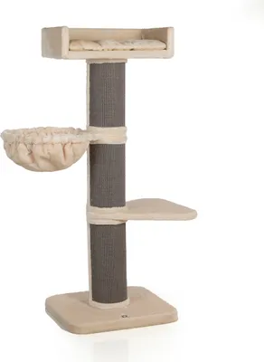 Produktbild von Kratzbaum Waterton · beige/anthrazit · ca. 60 x 100 x 153 cm