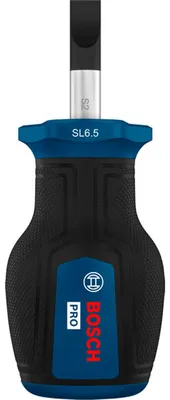 Image de Tournevis plat Bosch PRO, dimensions 1,2 x 6,5 x 25 mm - 1600A039TN