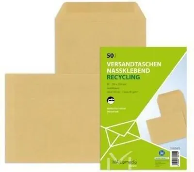 Produktbild von 50 Mailpack® Versandtaschen DIN B5 braun 176x250mm