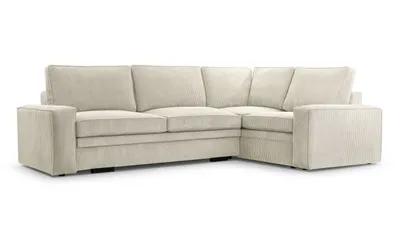 Produktbild von AX LIVING Cord Schlafsofa beige creme Treville mit Schlaffunktion R