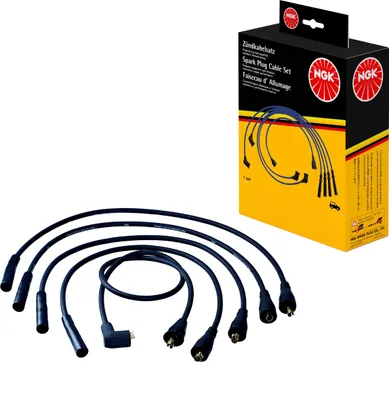 Immagine prodotto di Set di cavi di accensione a 5 fili, nero – NGK Aftermarket per PEUGEOT 309