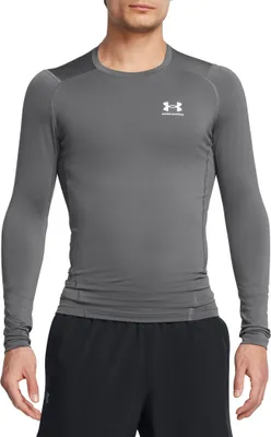 Produktbild von Under Armour HeatGear Langarm-Top, Grau XL