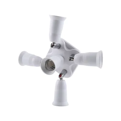 Produktbild von E27 Fassung,E27 Glühbirnenadapterfassung,E27 Fassungshalter,E27 Sockel,E27 Lampenfassung,Fassungssplitter,Adapter Konverter