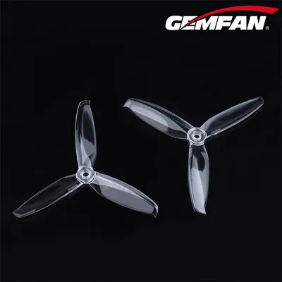 Produktbild von Gemfan 5042 5x4,2 WinDancer 3 Blatt Propeller Klar 2xCW 2xCCW 5 Zoll