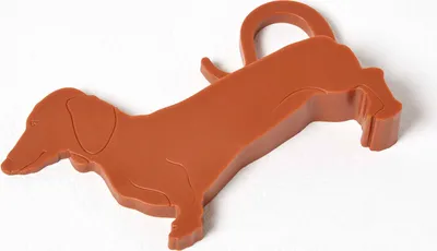 Produktbild von HOMESCAPES Türkeil im Hunde-Design
