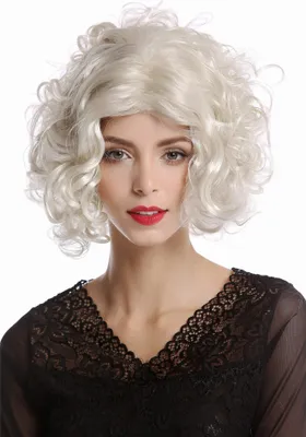 Produktbild von WIG ME UP Perücke Platinblond Hollywood Diva 1352-ZA613