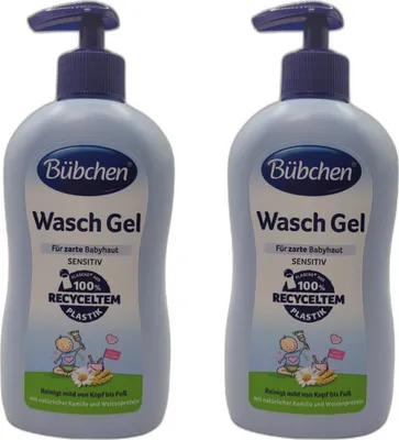 Produktbild von 2 x Bübchen Baby Waschgel 400ml Flasche
