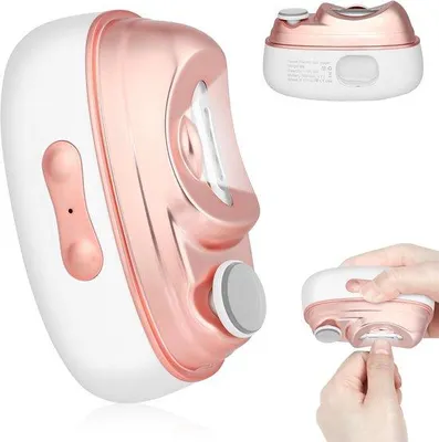 Productafbeelding van Elektrische nagelknipper 4-in-1 - automatische nagelpolijstmachine met lamp