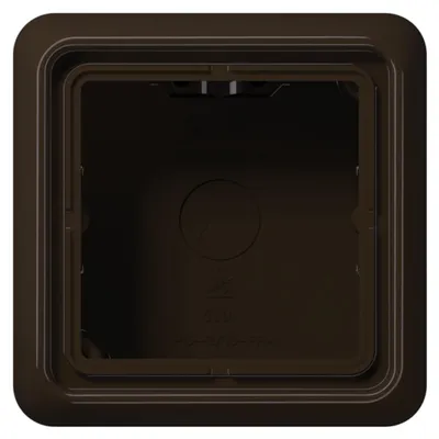 Productafbeelding van JUNG JG CD 581 A, inbouwdoos met afdekplaat, 1-voudig, met frame