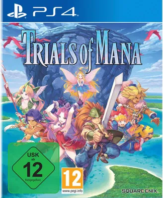 Produktbild von Square Enix Trials of Mana, PlayStation 4, T (Jugendliche), Physische Medien