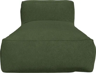 Produktbild von Chaiselongue aus grünem Velours  - NOUMARA