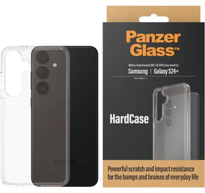 Productafbeelding van PanzerGlass HardCase - Clear Edition - achterkantbescherming voor mobiele telefoon - polycarbonaat, zelfherstellend TPU - transparant - voor Samsung Galaxy S24+