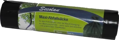 Produktbild von Secolan Maxi-müllbeutel 240l 5 Einheiten Durchsichtig  Durchsichtig One Size