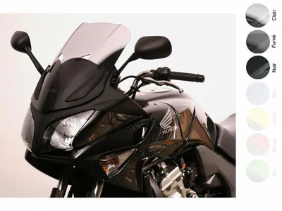 Produktbild von Szyba motocyklowa MRA HONDA CBF 600 S, PC38/PC43, 2004-, forma T, przyciemniana