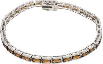 Produktbild von JuwelmaLux Armband 925/000 Sterling Silber mit synth Zirkonia JL30-03-2986 20 cm