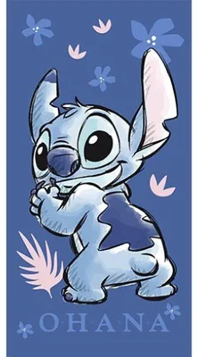 Produktbild von Ohana Strandtuch - Lilo und Stitch
