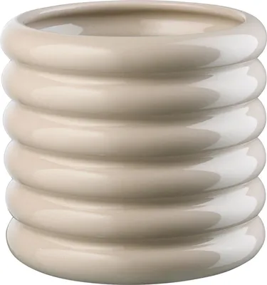 Obrázek produktu pro ASA Übertopf, summer sand LOOPY D. 14 cm, H. 15 cm