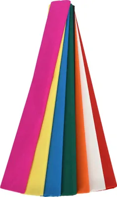 Produktbild von Krepppapier 45,5 x 200 cm 8 Bögen Bunt Mix
