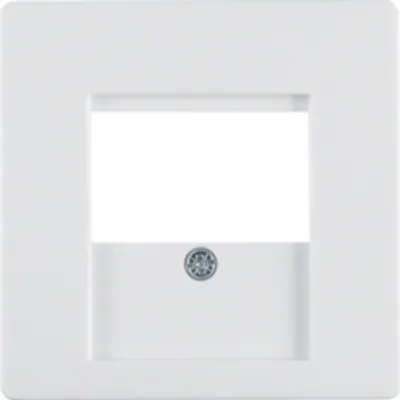 Produktbild von Berker 6810336089, Weiß, Thermoplast, konventionell, Berker, Q.1/Q.3, 10 Stück(e)