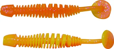 Immagine prodotto di Berkley PowerBait Power Leech (Arancione fluo/Giallo sole)