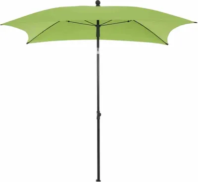 Produktbild von SIENA GARDEN City Mittelstockschirm anthrazit/grün 180x180 cm M32099