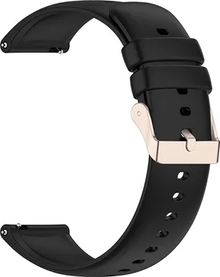 Produktbild von Silikonarmband für Xiaomi Mi Watch, Amazfit GTR 47mm - schwarz