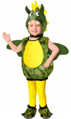 Produktbild von Widmann Kinderkostüm Drache Grün Karneval Größe 104