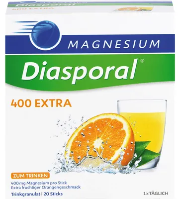 Produktbild von Magnesium-Diasporal 400 extra Trinkgranulat, 20 St. Beutel