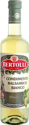 Produktbild von Bertolli Condimento Balsamico Bianco fruchtig leichter Essig 500ml