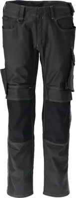 Produktbild von MASCOT 21979-459-0918-82C45, Hosen, Unisex, 82C45, 750 mm, 82 cm, Baumwolle, Elastolefin, Polyester