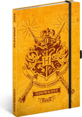 Zdjęcie produktu dla NOTIQUE - Planbook terminar/notatnik Harry Potter - Hogwart 2026, 13 × 21 cm