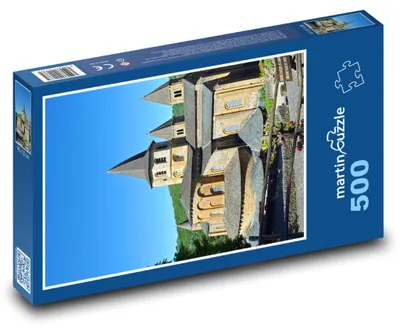 Obrázek produktu pro Puzzle 500 Aveyron opatství - Francie - martinpuzzle