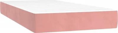 Produktbild von Taschenfederkernmatratze Mittel Rosa 100x210x20 cm Samt
