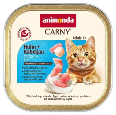 Image de Animonda 85gx32 Adult Huhn+Kabeljau Carny
