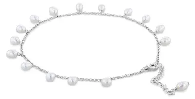 Produktbild von Luna-Pearls - 350.0001 - Fußkette - Damen - 925er Silber - rhodiniert - Süßwasser-Zuchtperle