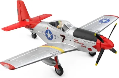 Produktbild von XK A280 P-51 RC Flugzeug 560mm, 2.4GHz 4CH, 3D/6G System, EPP-Material, RTF mit LED-Lichtern, ideales Anfänger-Modell für realistische Flugerlebnisse.
