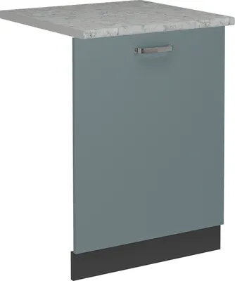 Image de Façade de lave-vaisselle Vicco R-Line Bleu-gris 60cm , PT Marbre, Model 54993