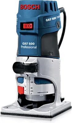 Produktbild von Bosch GKF 600 Professional Kantenfräse mit Handwerkerkoffer