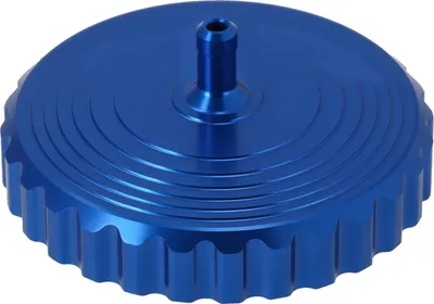 Immagine prodotto di Tappo serbatoio CNC con sfiato, "Sport Optics", blu - per Simson S50, S51, SR50, SR80, KR51 Schwalbe, SR4 Bird Series