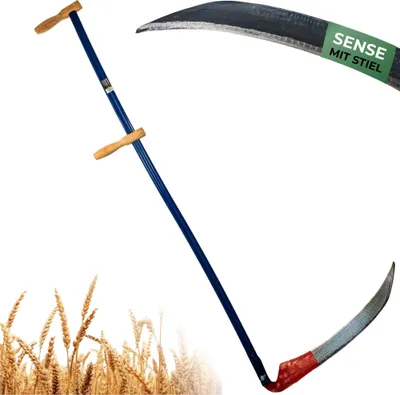 Produktbild von Sense EURO, 600 mm, geschmiedet + Metallschaft, für Gras