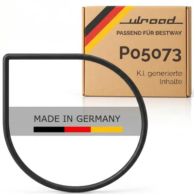 Immagine prodotto di Guarnizione ULROAD compatibile con la pompa a pale Bestway P05073 per impianto di filtraggio a sabbia, modello 58497, 3785 l/h - 5600 l/h, Flowclear; ricambio: anello di tenuta (O-ring)