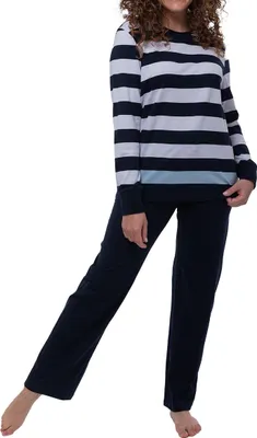 Produktbild von Ammann Night & Home Schlafanzug Hautfreundlich für ein angenehmes Tragegefühl, Atmungsaktives Material für angenehme Nächte, Stilvolles Design für gemütliche Homewear
