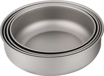 Produktbild von 4 Stueck leichte stapelbare Schuessel, tragbar, einlagig, Abendessen, Obstschale, Lebensmittelbehaelter fuer Outdoor-Camping