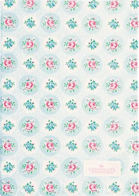 Produktbild von Greengate Elle Geschirrtuch pale blue 70x50cm
