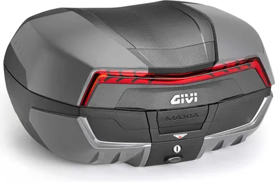 Image de GIVI V58 MAXIA 5 Monokey top case graphite rouge 58L