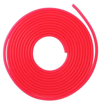 Image de Tuyau de 5 m pour pompe à air d'aquarium, tuyau souple en silicone pour aquariums (rouge)