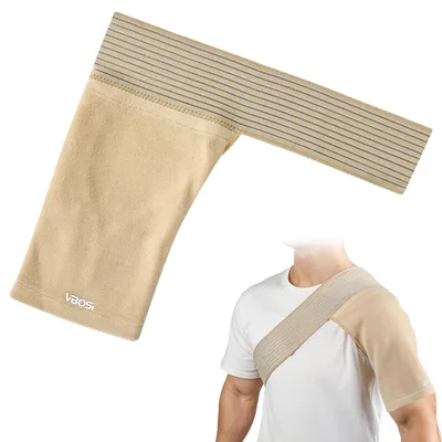 Produktbild von Schulterbandage, verstellbare Schulterstütze, Aprikose, für Verletzungen