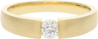 Produktbild von Ring Gold 750 Brillant JL10-07-0097 JuwelmaLux Größe 56
