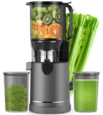 Slow Juicer 400W, 147 mm XL-Einfüllöffnung, 1,8 L, BPA-frei